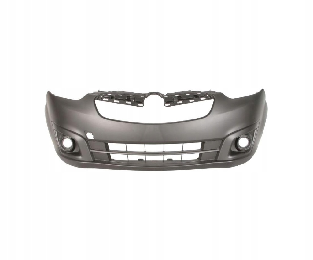 фото №1, Бампер передний opel combo '11-'18 чёрный, противотуманные фары