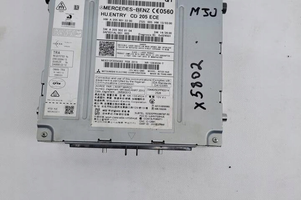 фото №14, Модуль навигации mercedes-benz c w205 a2059004113 2015