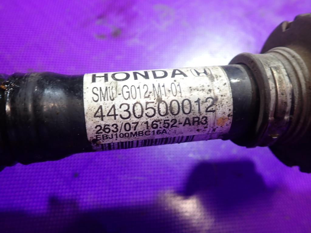 Honda civic viii 8 ufo 2,2 ctdi n22a2 приводной вал правая раздельная 4430500012 в Украине