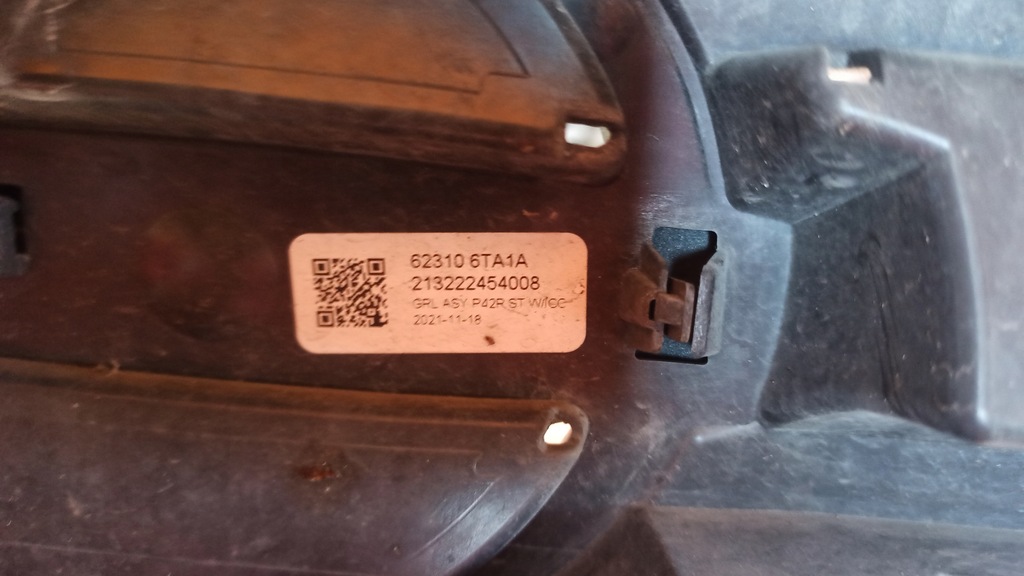 фото №7, Nissan pathfinder v 21- решітка радіатора решітка радіатора бампера 623106ta0a