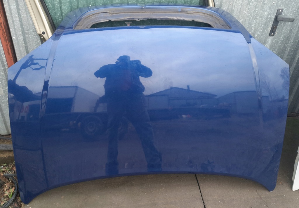 фото №1, Капот двигателя opel zafira a цвет z21b