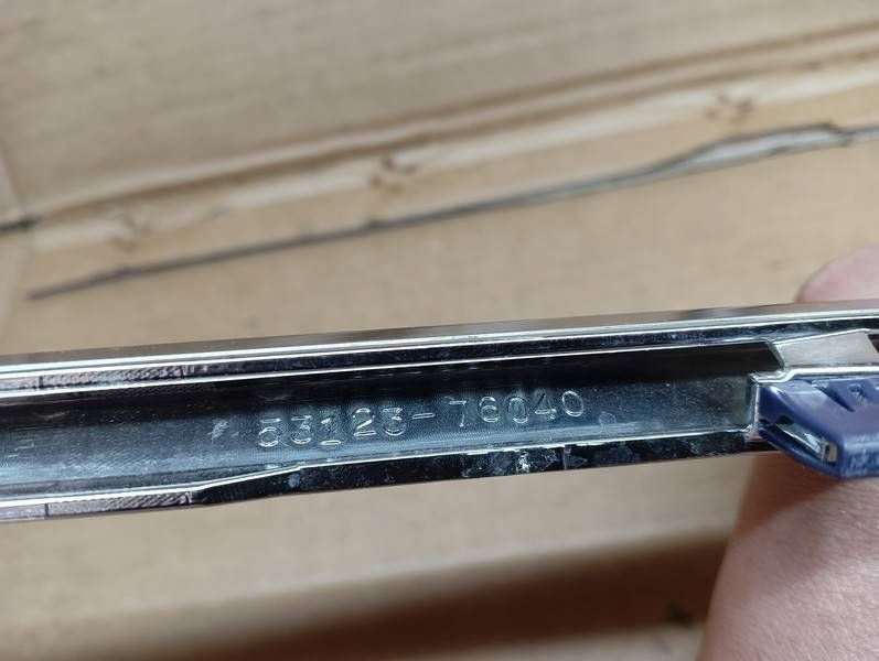 фото №11, M32 lexus ux 2018- хром решетка молдинг бампера перед 53123-76040