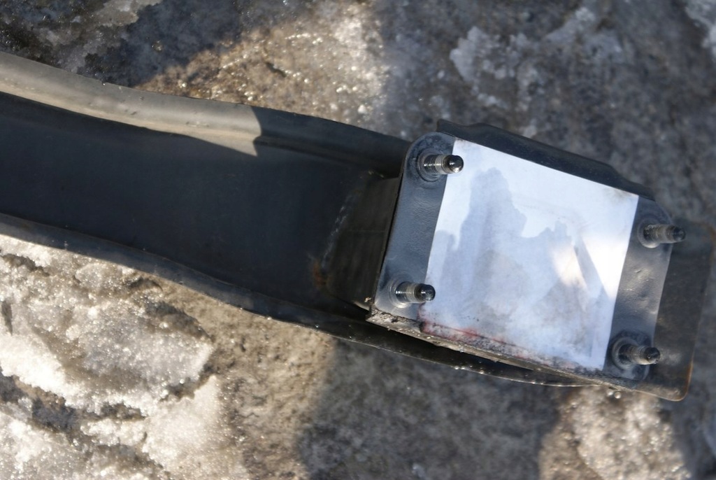 фото №14, Mercedes w204 sedan балка бампера задня підсилювач