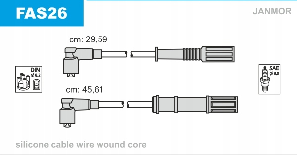 фото №2, Дроти кабелі запалювання do fiat palio 1.2