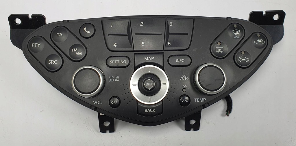 фото №1, Панель радио обдув кондиционера nissan primera p12 28395-ba000