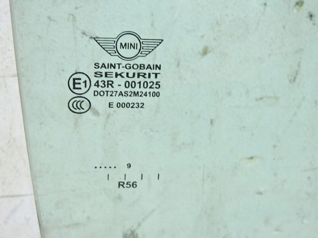 фото №3, Стекло дверь правая mini one ii r56 3d