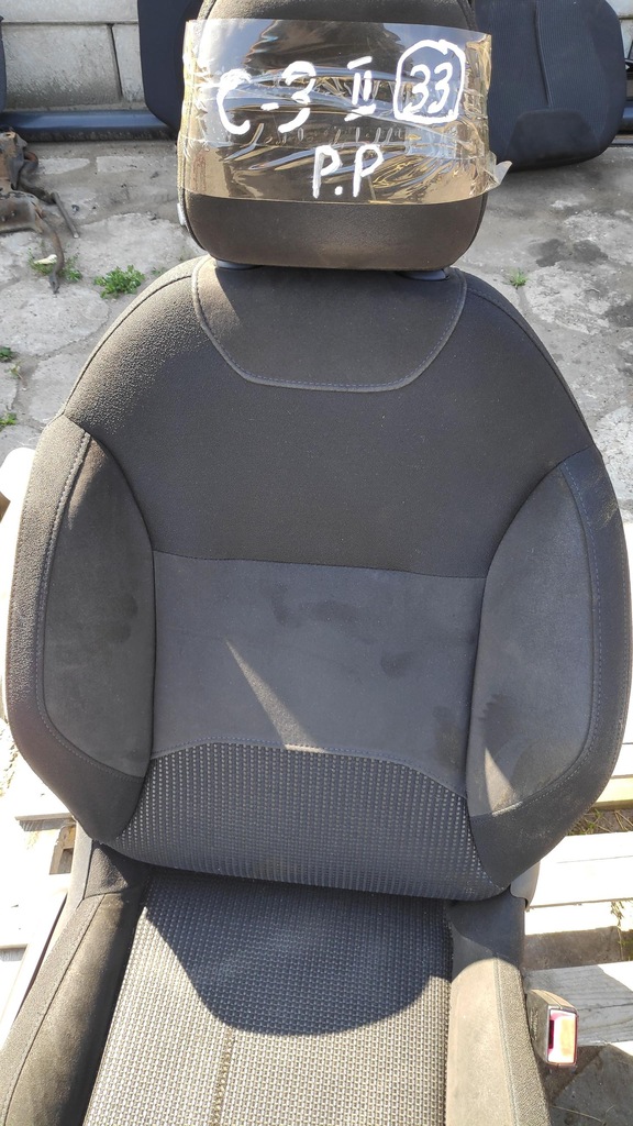 фото №7, Сиденье правый перед citroen c3 ii