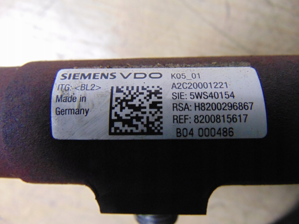 фото №9, Молдинг упорскування датчик renaut laguna iii 1.5 dci