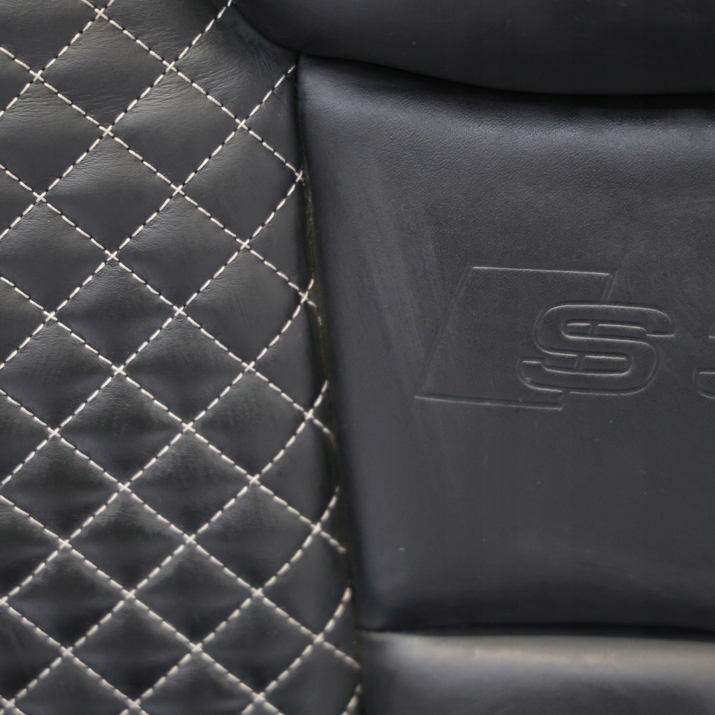 фото №13, Audi a3 s3 8v cabrio сиденье подогреваемый левый перед передний czarna кожа