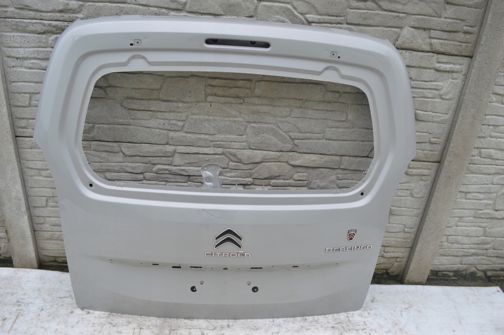 фото №4, Крышка багажника задняя citroen berlingo iv rifter