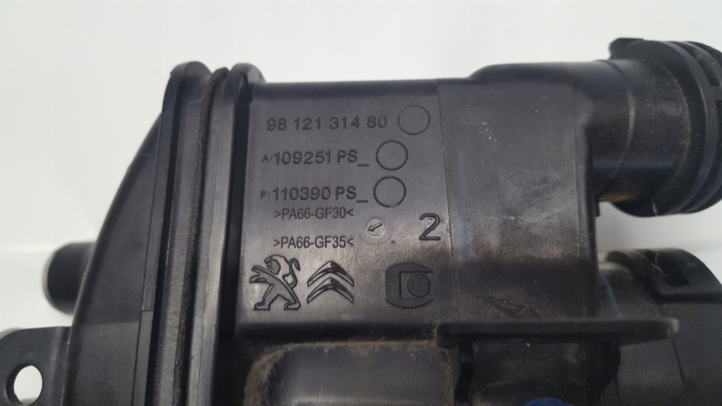 фото №4, Корпус термостата 1.2 thp peugeot 9812131480