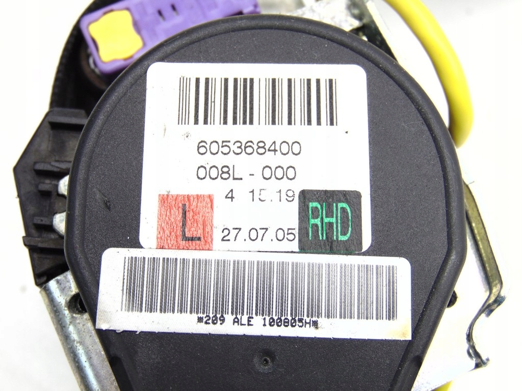 фото №4, Pas безопасности левый перед bentley continental