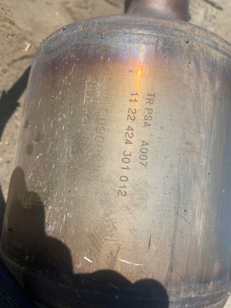 фото №8, Combo e rifter 1.5 d berlingo iv вихлоп гасник 21r