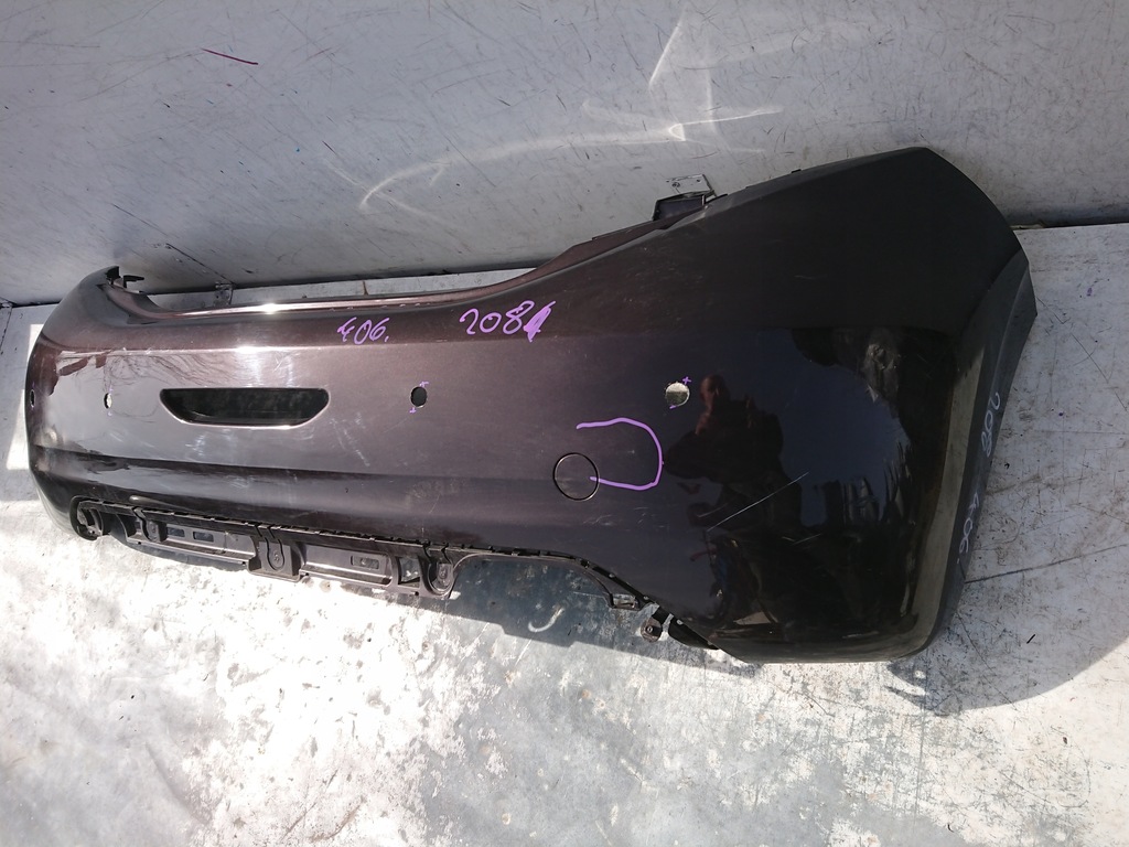 фото №9, Peugeot 208 1 i 12-19 бампер задний задняя