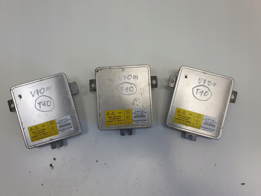 фото №11, Преобразователь volvo s80 ii v70 iii 6948180 6261110499 ксенон модуль