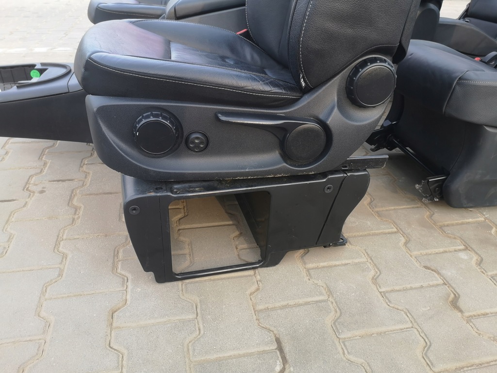 фото №8, Mercedes v klasa w447 сидіння салон холодильник килимки обшивки long