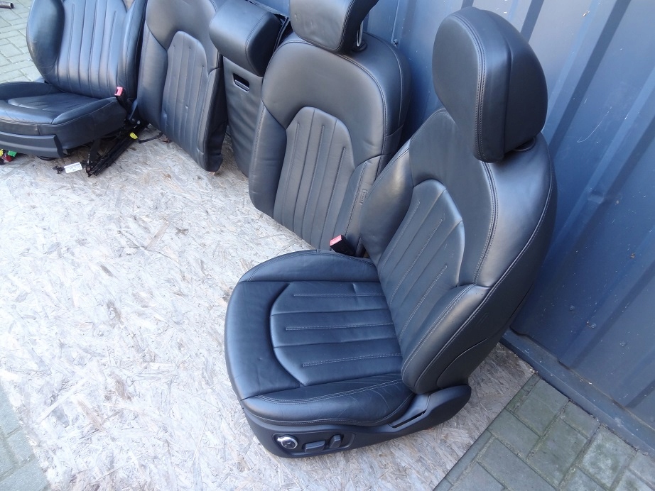 фото №6, Комплект сиденья обивка кожа audi a8 d4