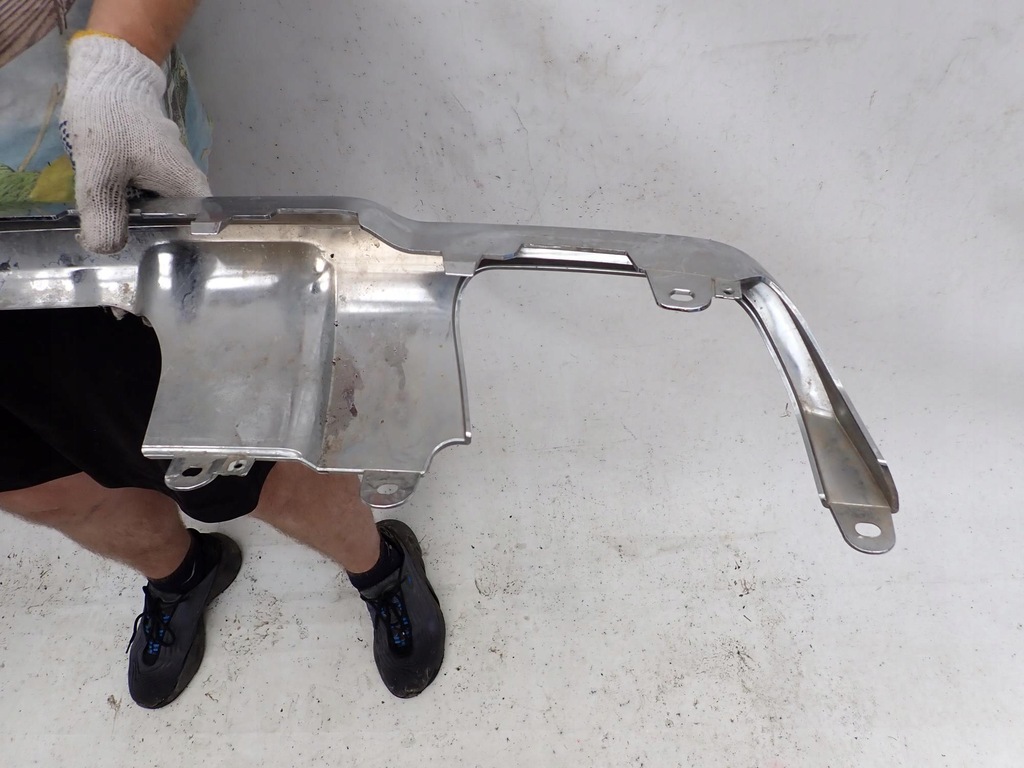 фото №11, Mercedes glk x204 amg lift 12-15 dół накладка спойлер бампера задняя