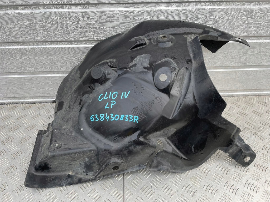 фото №1, Renault clio iv подкрылок левая перед 638430833r