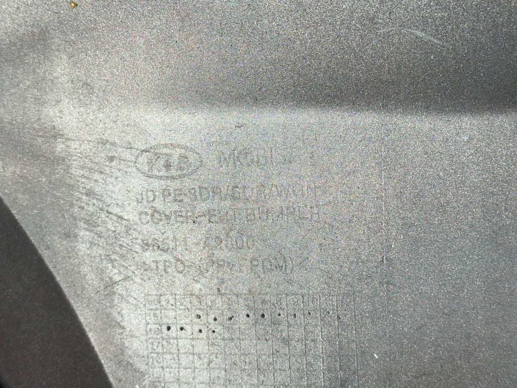 фото №16, Kia ceed 2 ii lift 15- бампер перед передний 86511a2600 bardzo хороший