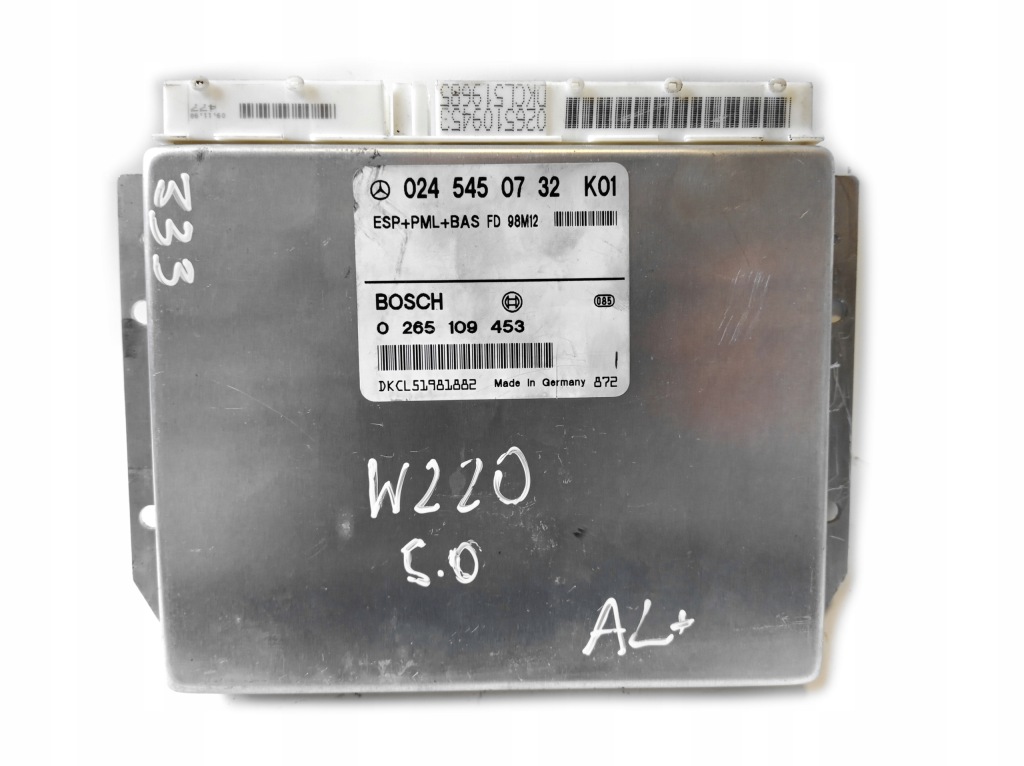 фото №1, Модуль блок управления esp mercedes w220 0245450732