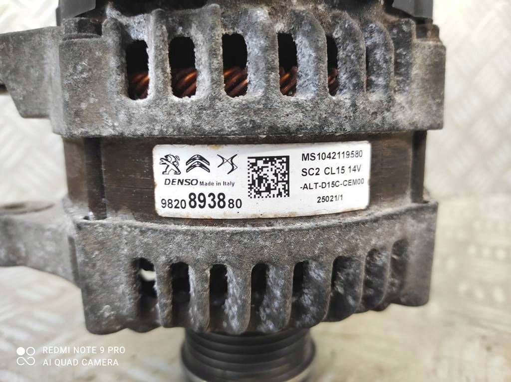 фото №9, Генератор opel combo e peugeot partner iv citroen berlingo iv 9820893880