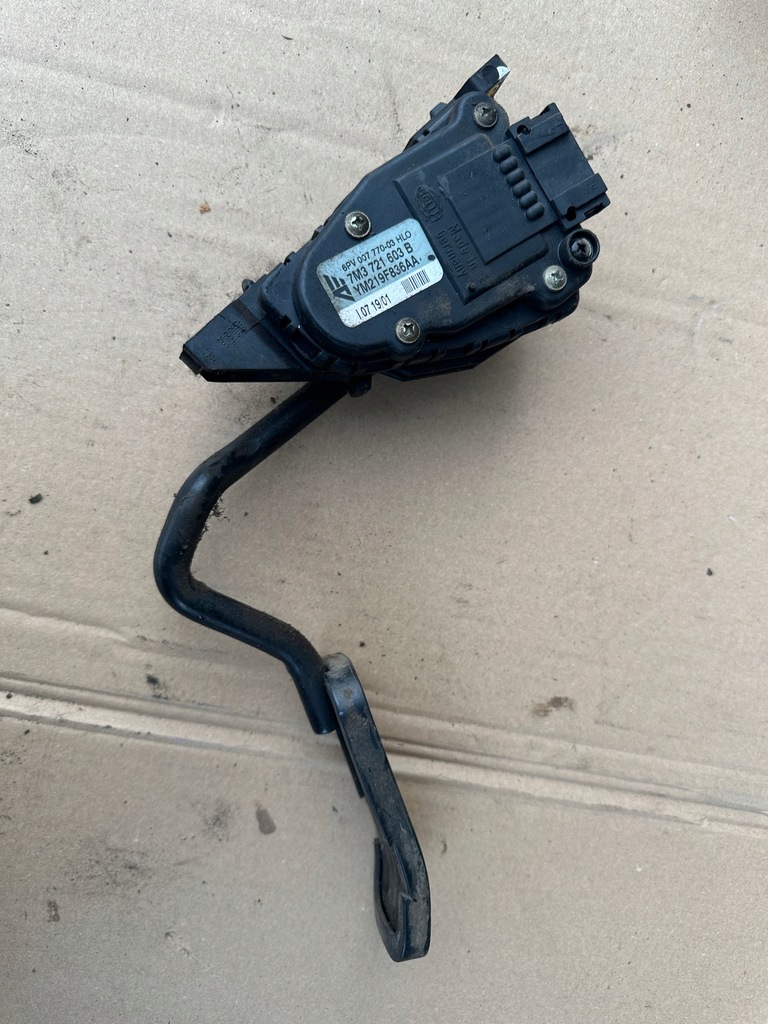 фото №1, Педаль потенциометр газа ford galaxy lift 2001-2004 7m3721603b