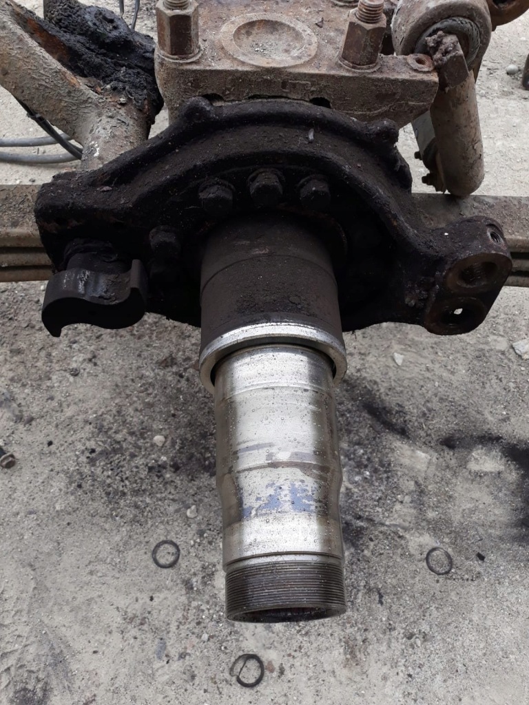 фото №2, Daf lf 55 балка мосту корпус міст, ресори, 22,5"