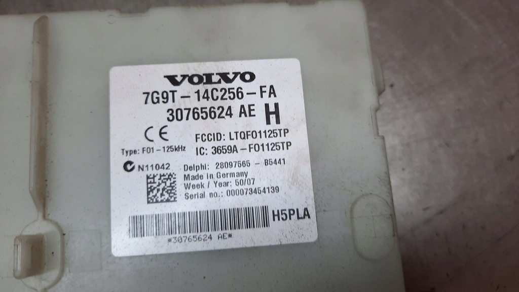 фото №4, Модуль bsi 30765624 volvo xc70 ii 07-16r 2.4 d5