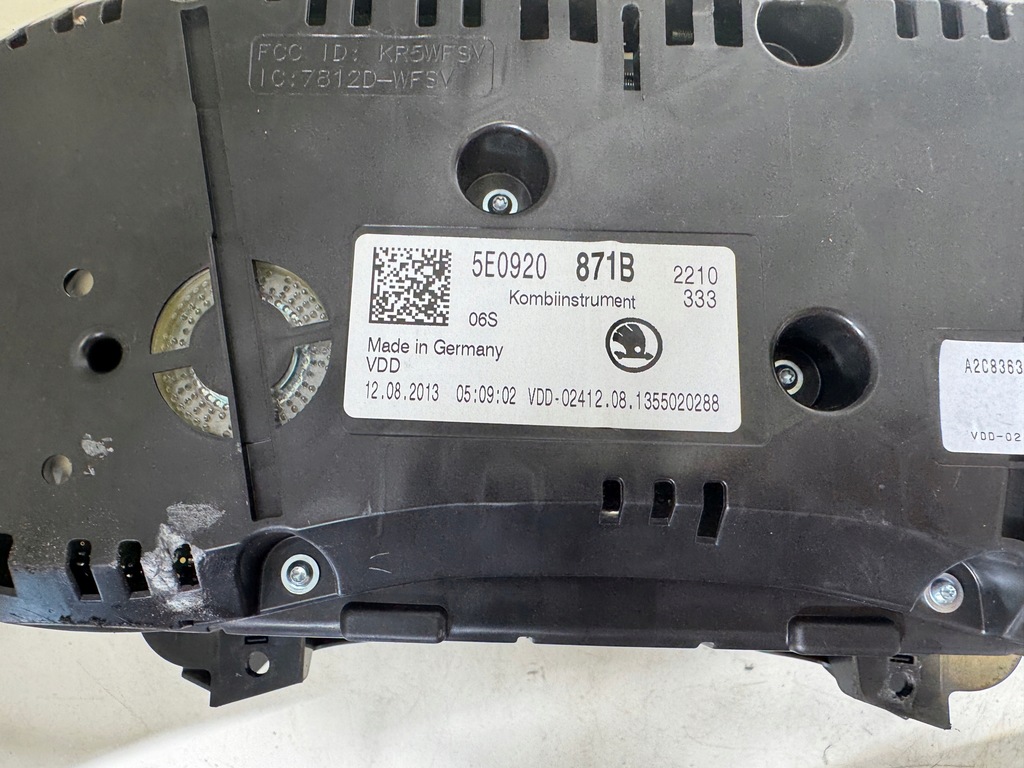 фото №8, Skoda octavia iii лічильник прилади 5e0920871b