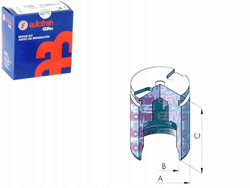 фото №1, Autofren поршень супорт mazda 6 2.0 di gg