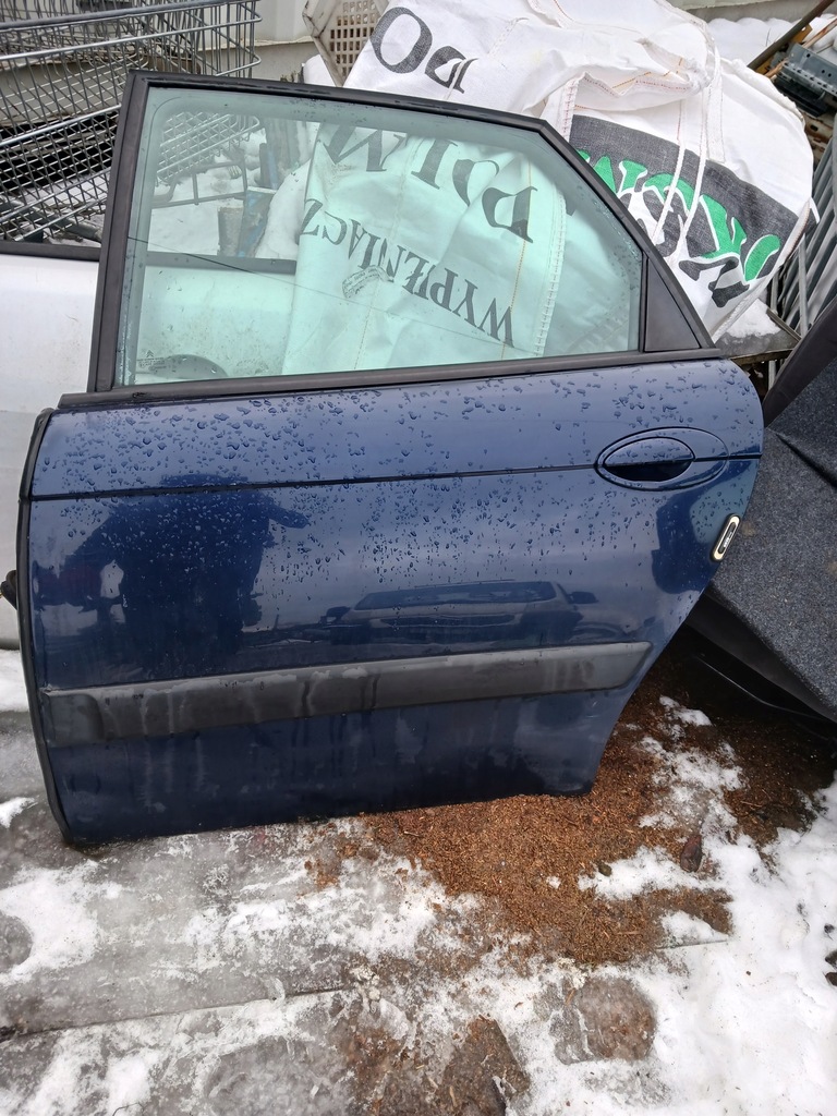 фото №1, Дверь левый задняя citroen c5 i hb niebieskie kpkd