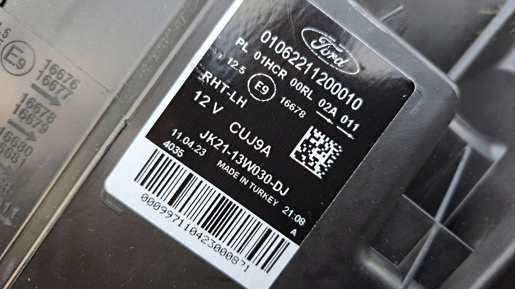 фото №5, Ford transit custom lift линза+ led лампа передняя