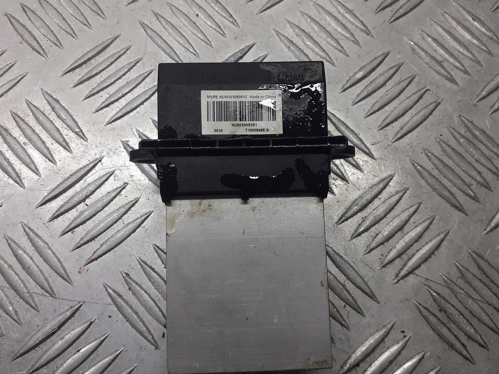 фото №1, Резистор резистор вентилятор renault scenic ii 1.5dci n106091c