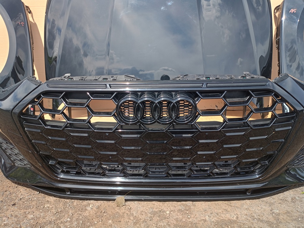 фото №8, Капот бампер лампи крила радіатор pas перед audi a5 8w6 lift s-line