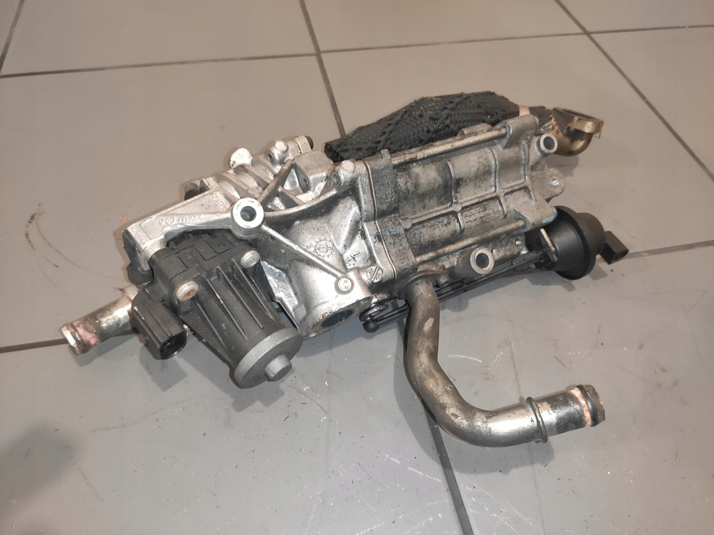 фото №1, Jaguar x250 xf 3.0 d клапан egr радиатор выхлопных газов радиатор kpl оригинал