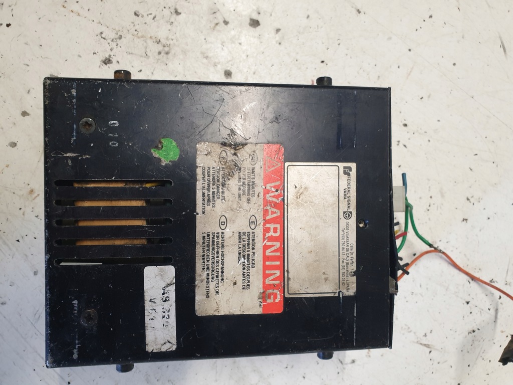 фото №3, Генератор сирена as-320 скорая помощь renault master ii