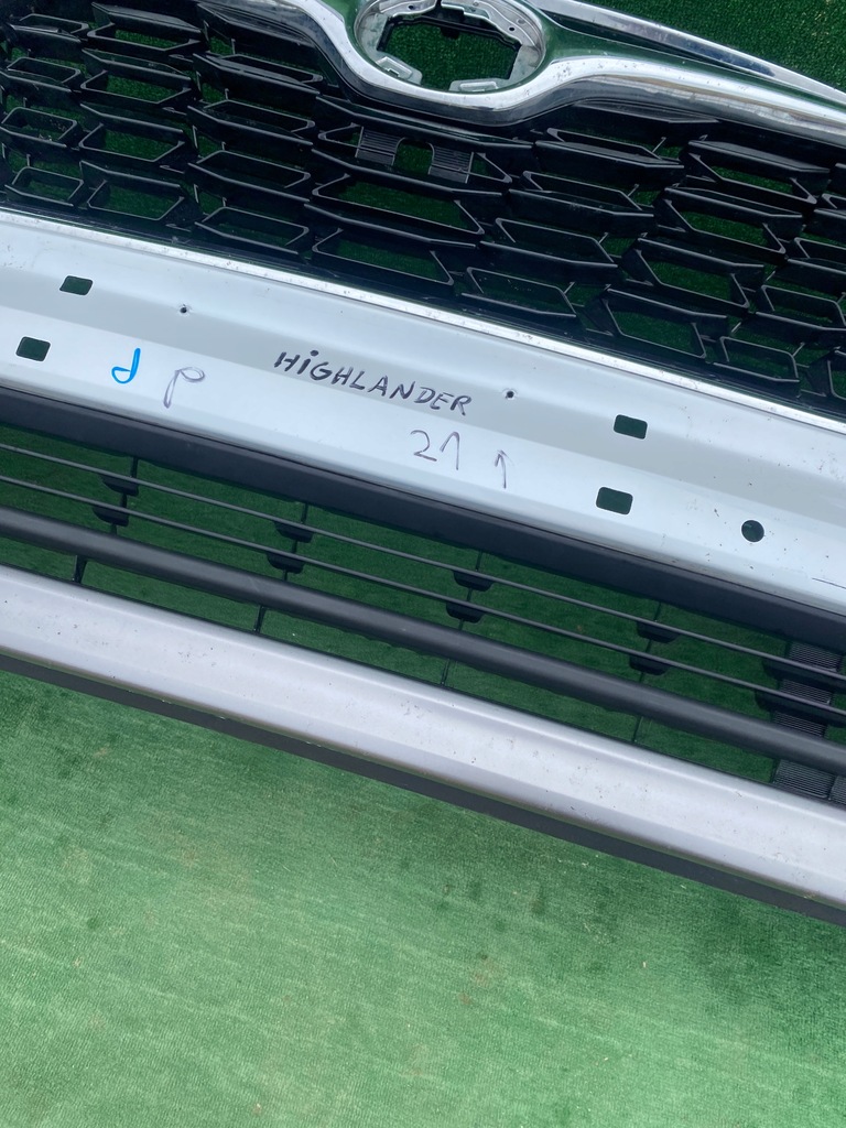 фото №10, Toyota highlander бампер передній решітка радіатора 2019 2020 2021 2022 2023-