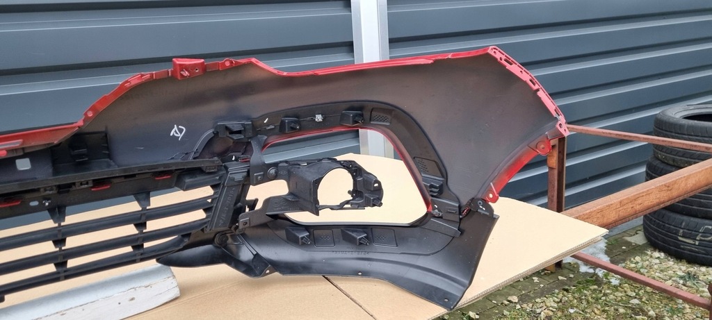 фото №9, Renault captur lift 2017- бампер перед оригинал b365