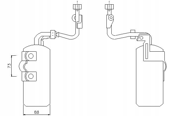 фото №1, Nissens осушувач кондиціонера volvo c30 c70 ii s40