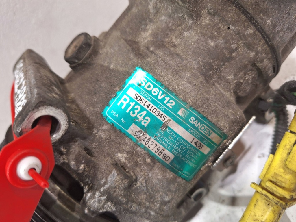 фото №6, Компресор кондиціонера 9646279880 pugeot 307 2.0 16v 01-