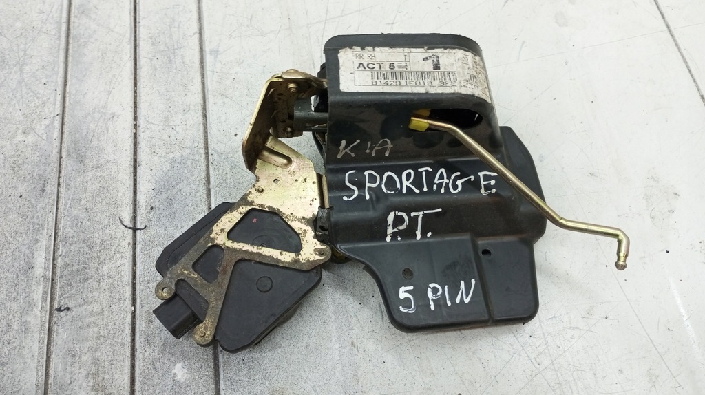 фото №1, Замок дверь правый задняя задний 814201f010 kia sportage 2 ii 04-08