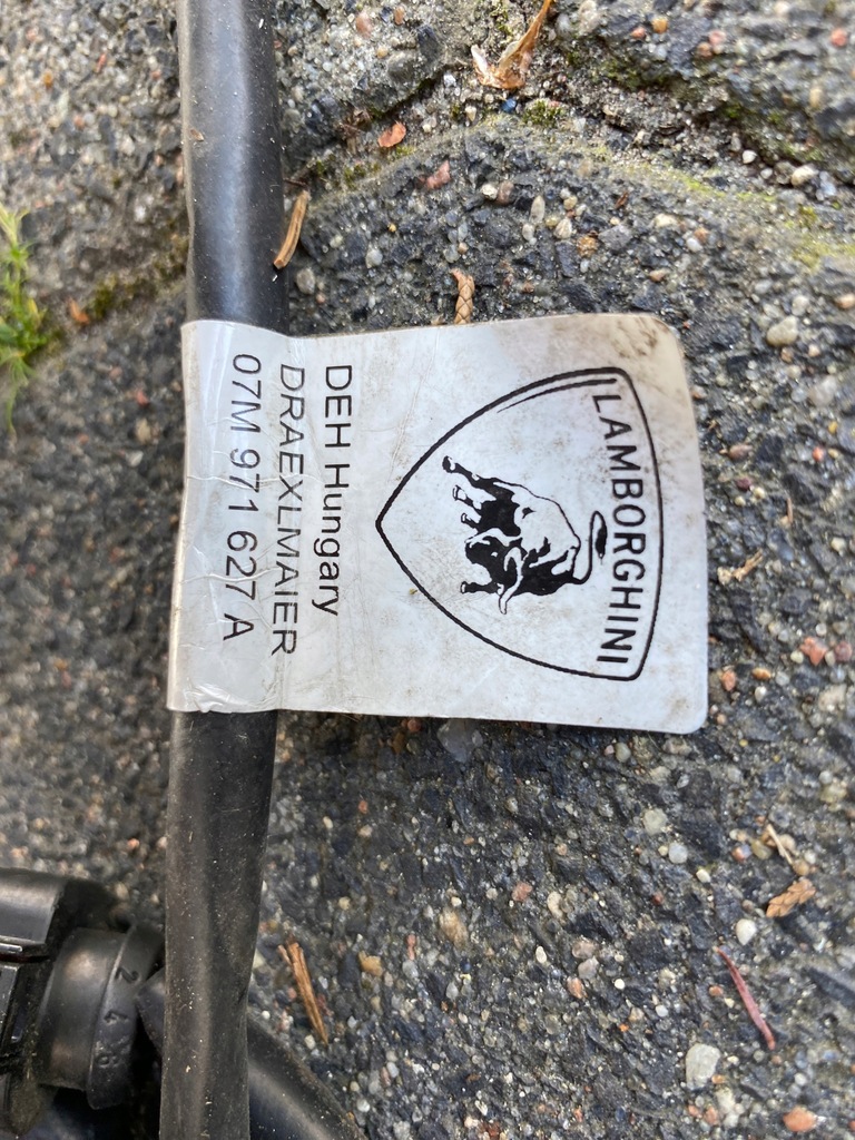 фото №4, Lamborghini aventador електропроводка джгут кабелі