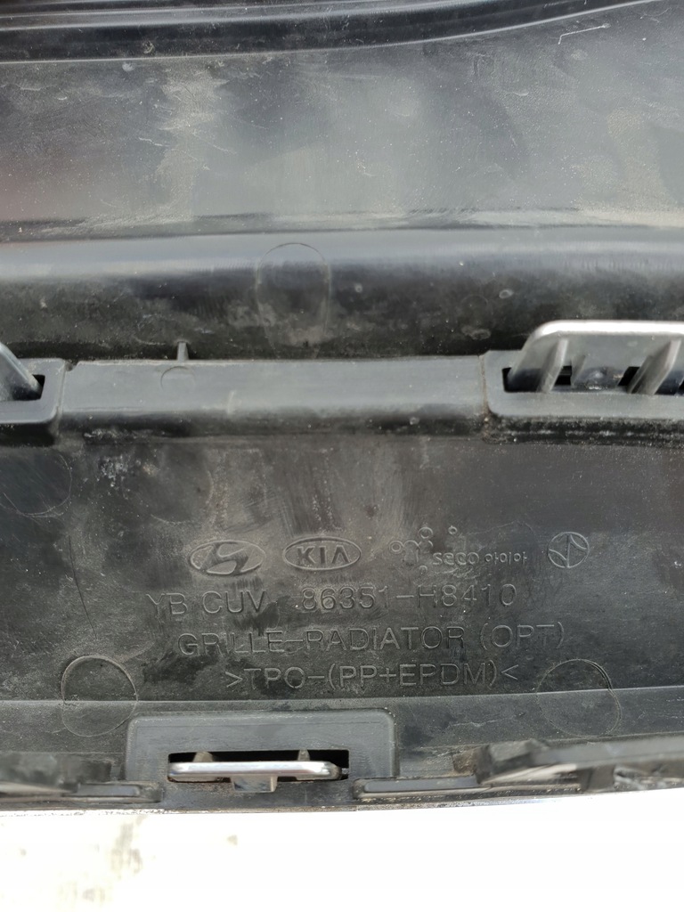 фото №9, Kia stonic 17-20 решітка радіатора решітка радіатора w бампер перед 86351-h8410