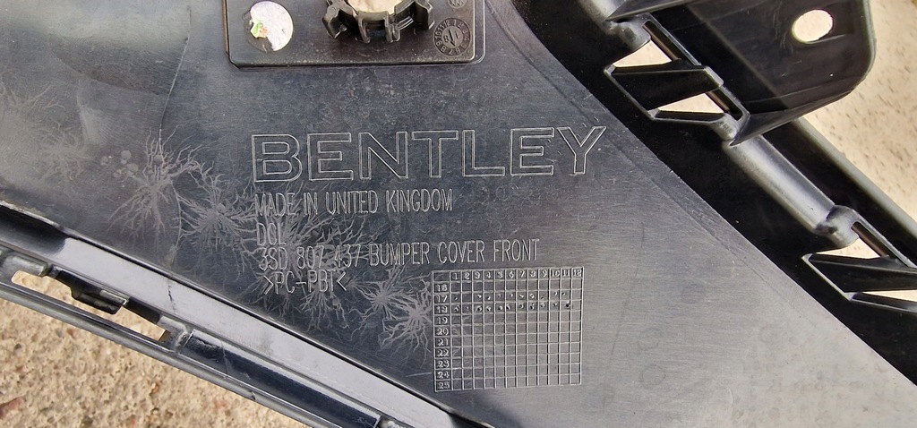 фото №13, Bentley continental gt 3sd 2018- бампер