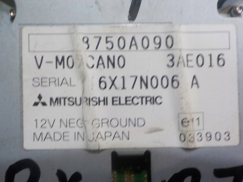 фото №4, Mitsubishi outlander ii 2.0 did 07r блок управления модуль навигации 8750a090
