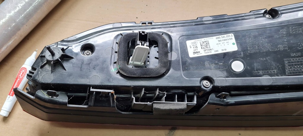 фото №14, Sq7 4m q7 лампа led option i левая задняя usa na запчасти электроника 4m0945093g