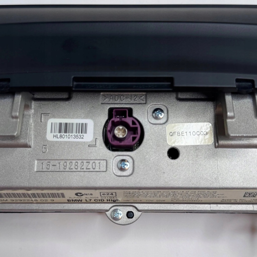 фото №6, Bmw 3 f30 f35 f31 2016 монитор / дисплей / экран