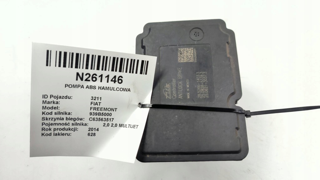 фото №7, Насос abs гальмівна 68145509af fiat freemont