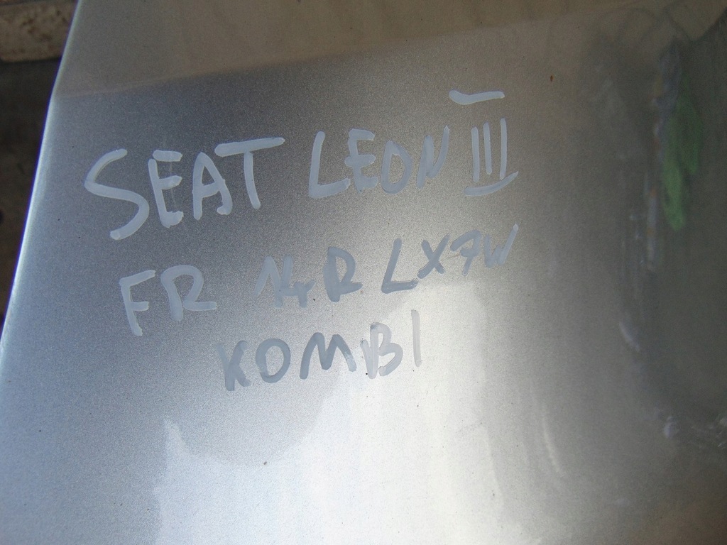 фото №10, Бампер задний задняя seat leon iii fr kombi lx7w pdc